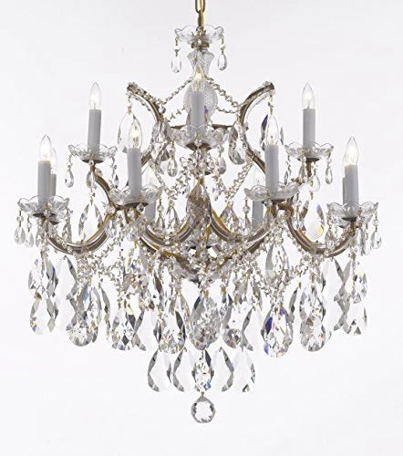 Maria Theresa Crystal Glass Chandelier