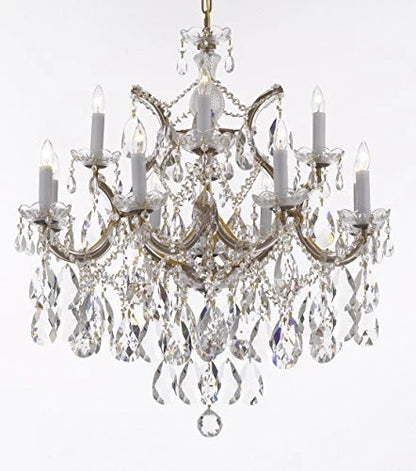 Maria Theresa Crystal Glass Chandelier